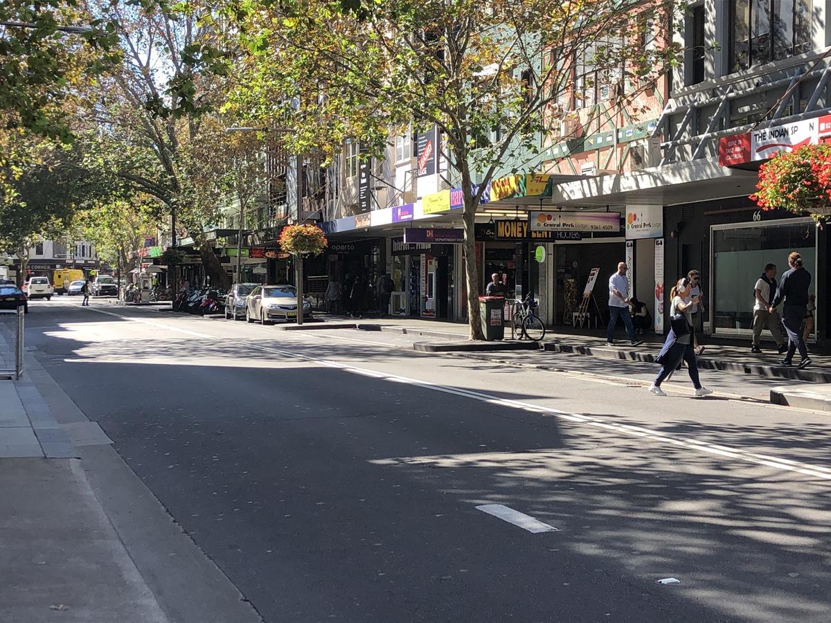 Central Perk Lodge Sydney Eksteriør bilde